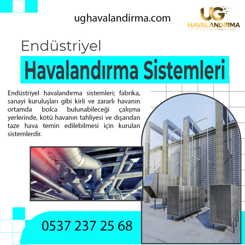 Endüstriyel havalandırma sistemleri